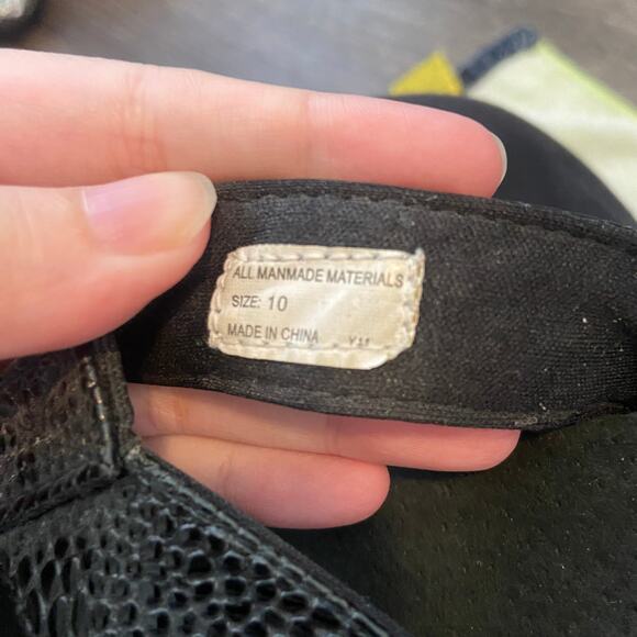 Volatile Women's Frappachino Size 10 Black Croco Wedge Flip-Flop Sandals - Picture 5 of 9